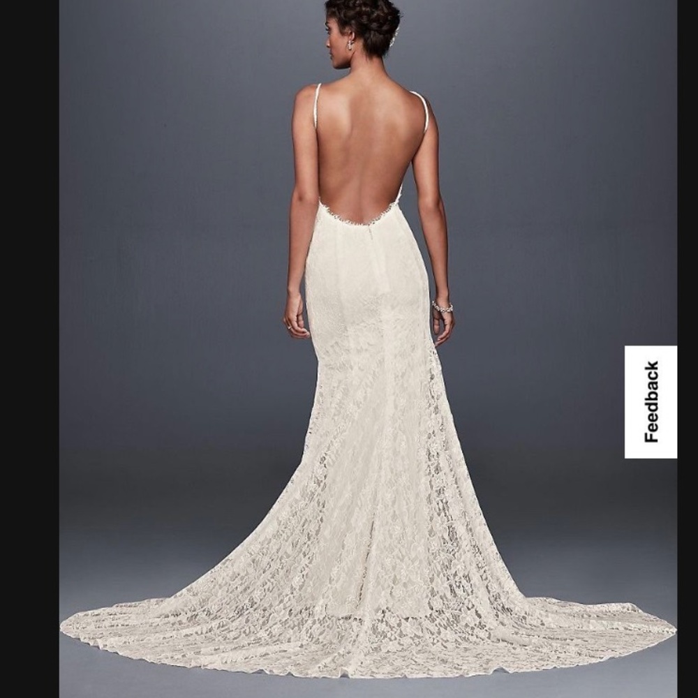 Brand new Galina trumpet/mermaid wedding dress. - Picture 2 of 8